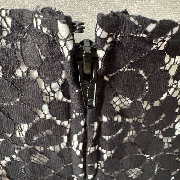 Y2K Torrid Size 1X Crochet Peplum Corset Tank Black Lace Going Out Top Goth NWT - Picture 5 of 8